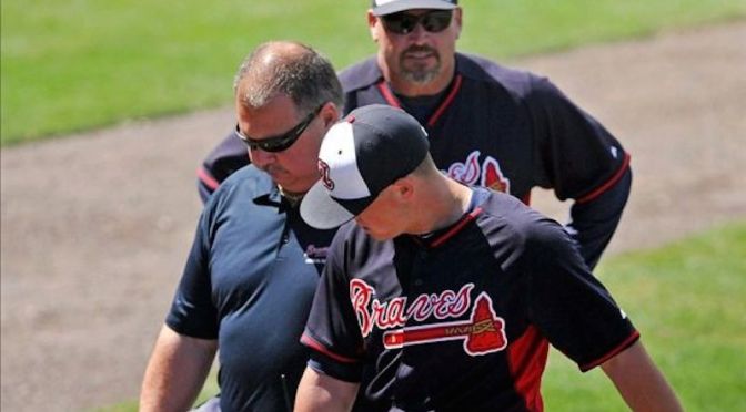 Is the Atlanta Braves pitching staff cursed, or is there something else wrong?
